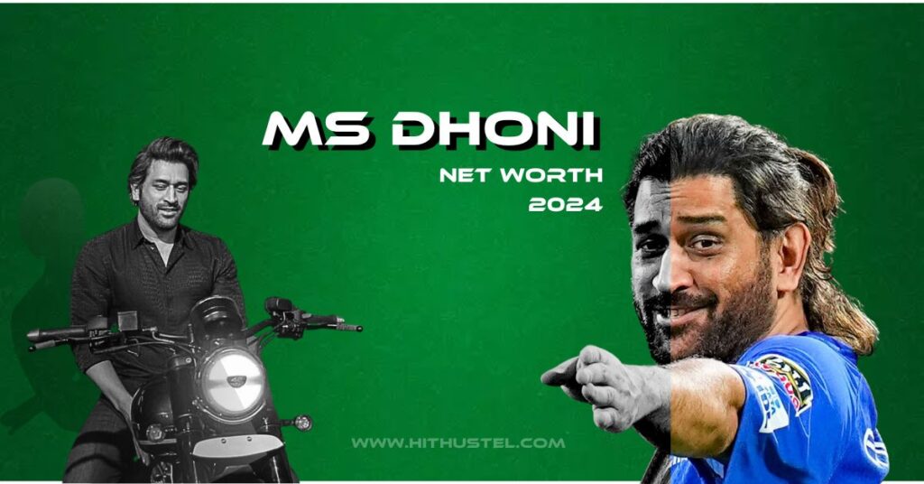 MS DHONI NET WORTH 2024