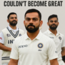 Virat Kohli Test Retirement 2025 tribute image reflecting on his unfulfilled Test greatness