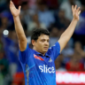 Piyush Chawla retirement news update shows the cricketer celebrating a wicket during an IPL match for Mumbai Indians.
